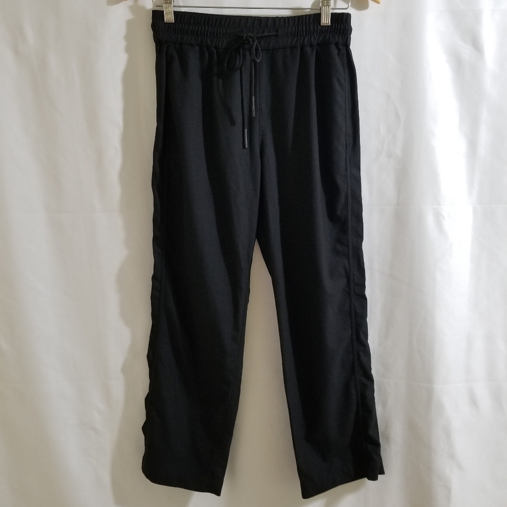 Kit & Ace Women's Size 4 Black Pull-On Pants Silk/ Cashmere & Wool Blend